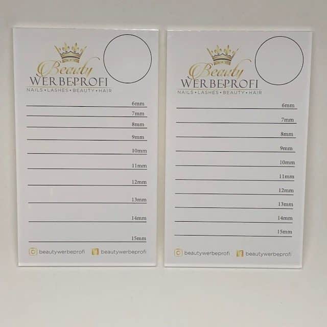 Plaque de cils / Lashes / Extensions de cils de haute qualité - avec le logo de votre studio – Image 6