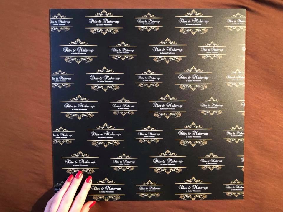 Plaque photo avec logo - idéale pour vos photos d'ongles ou de produits / libre choix des couleurs avec VOTRE LOGO – Image 4