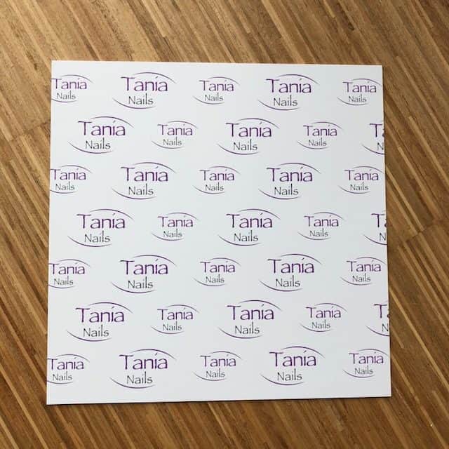 Plaque photo avec logo - idéale pour vos photos d'ongles ou de produits / libre choix des couleurs avec VOTRE LOGO – Image 10