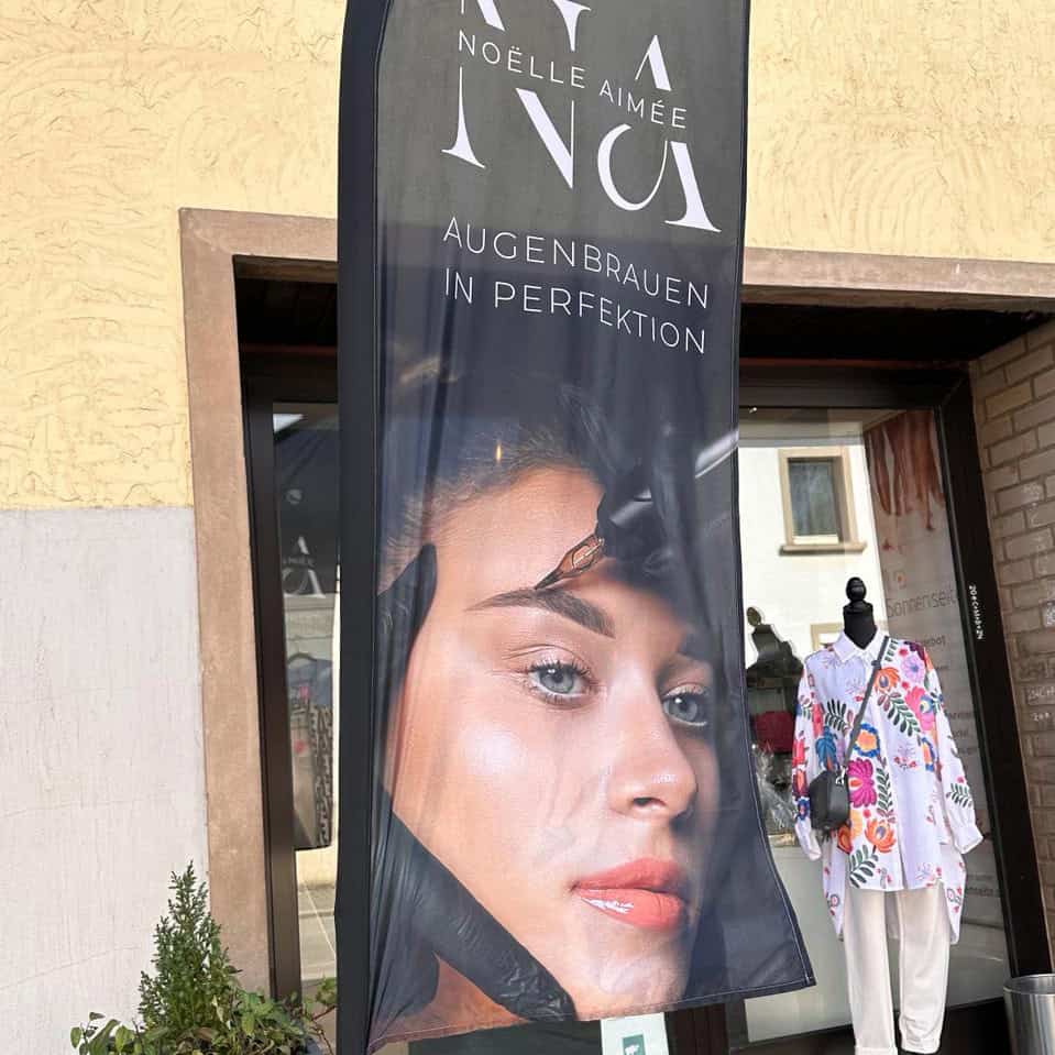 Drapeau publicitaire/ Drapeau - Publicité extérieure / Publicité mobile / Beachflag – Image 6