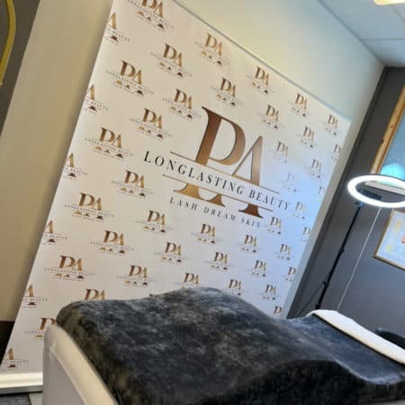 Fond d'écran - Roll-Up - Mur de photos - Présentoir - Différentes tailles. dimensions - sac inclus