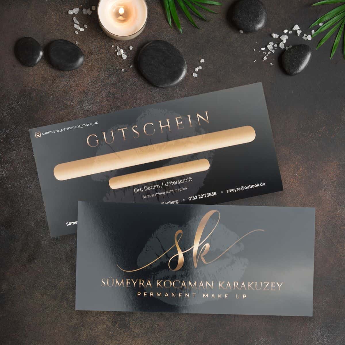 Bon glamour, mat avec finition Softskin