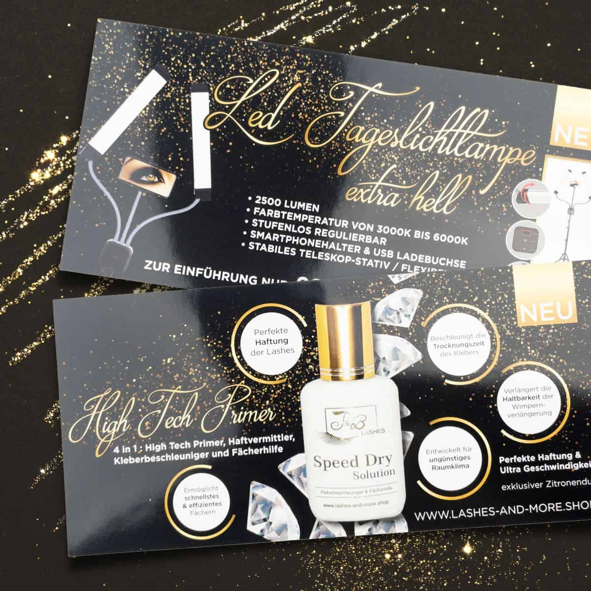 Dépliant / Liste de prix / Dépliant d'ouverture avec vernis brillant / 2 pages – Image 11