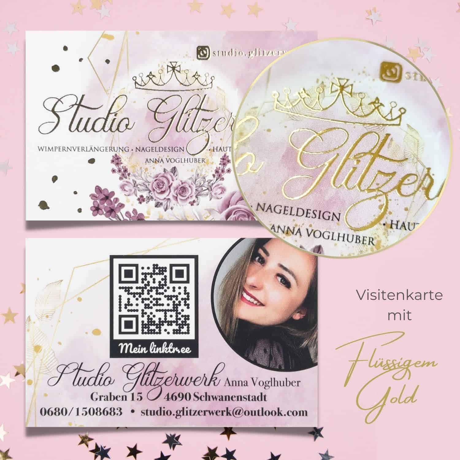 Warenkorbe de visite exclusive avec finition or ou argent liquide et surface softtouch – Image 8