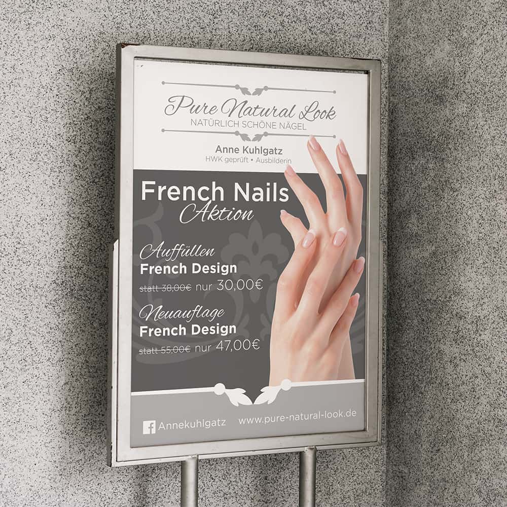 Affiche / Panneau de trottoir - Affiche DINA1 HAUT-PARLEUR - dans le design souhaité – Image 3