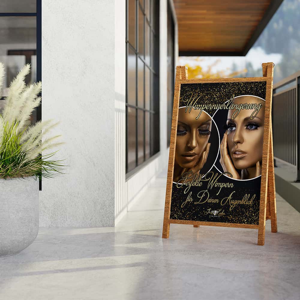 Affiche / Panneau de trottoir - Affiche DINA1 HAUT-PARLEUR - dans le design souhaité – Image 7