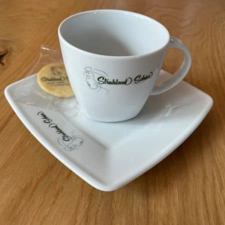 Tasse à café - Couvert à café - Porcelaine d'entreprise avec logo