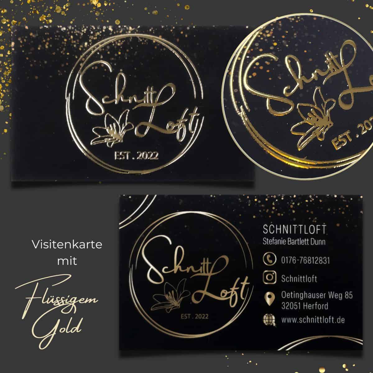 Warenkorbe de visite exclusive avec finition or ou argent liquide et surface softtouch – Image 12