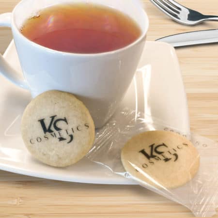 De délicieux biscuits avec votre logo personnalisé