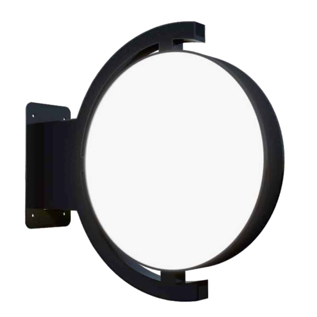 Enseigne lumineuse de luxe à LED / Panneau de nez 2 côtés, de haute qualité, prêt à être connecté, 50 ou 60cm – Image 2