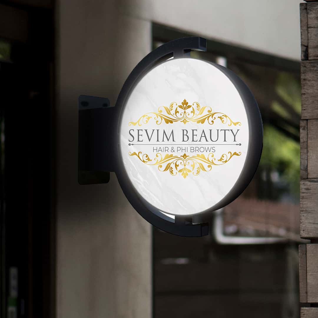 Enseigne lumineuse de luxe à LED / Panneau de nez 2 côtés, de haute qualité, prêt à être connecté, 50 ou 60cm – Image 4