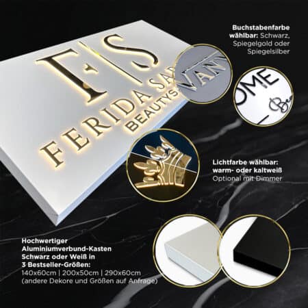 Enseignes lumineuses - LED - Enseignes lumineuses - Enseignes lumineuses - Enseignes extérieures lumineuses